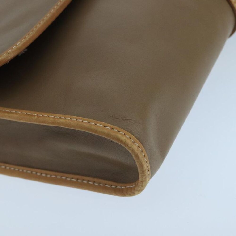 Gucci Beige Leather Shoulder Bag (Pre-Owned) - Picture 9 of 16